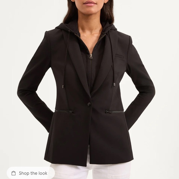 Veronica Beard Iconic Black Scuba Dickey Blazer- size 4- worn once, like new! - Picture 1 of 7